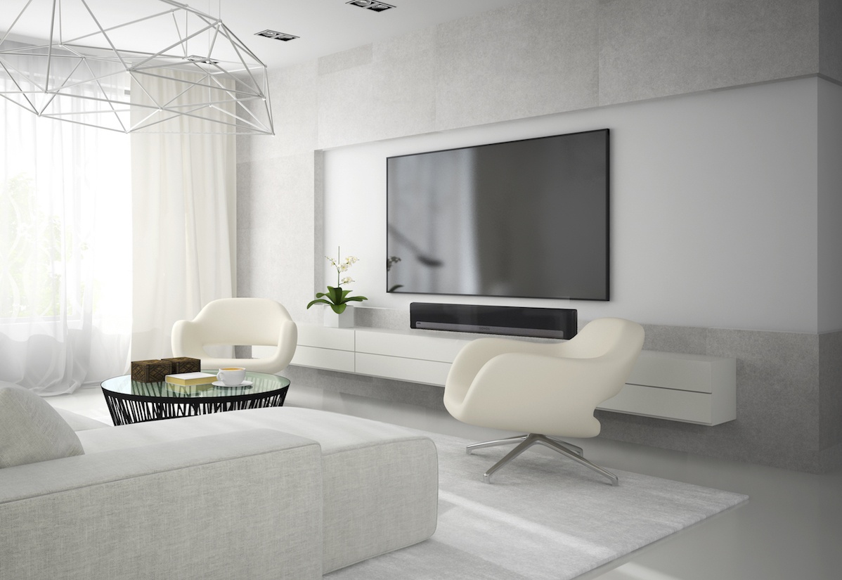 Stylish home theater experience