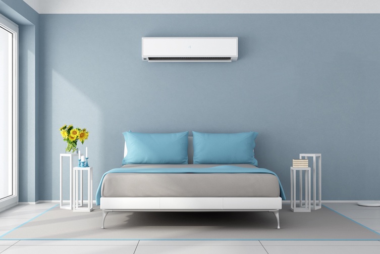 Temperature control in bedroom