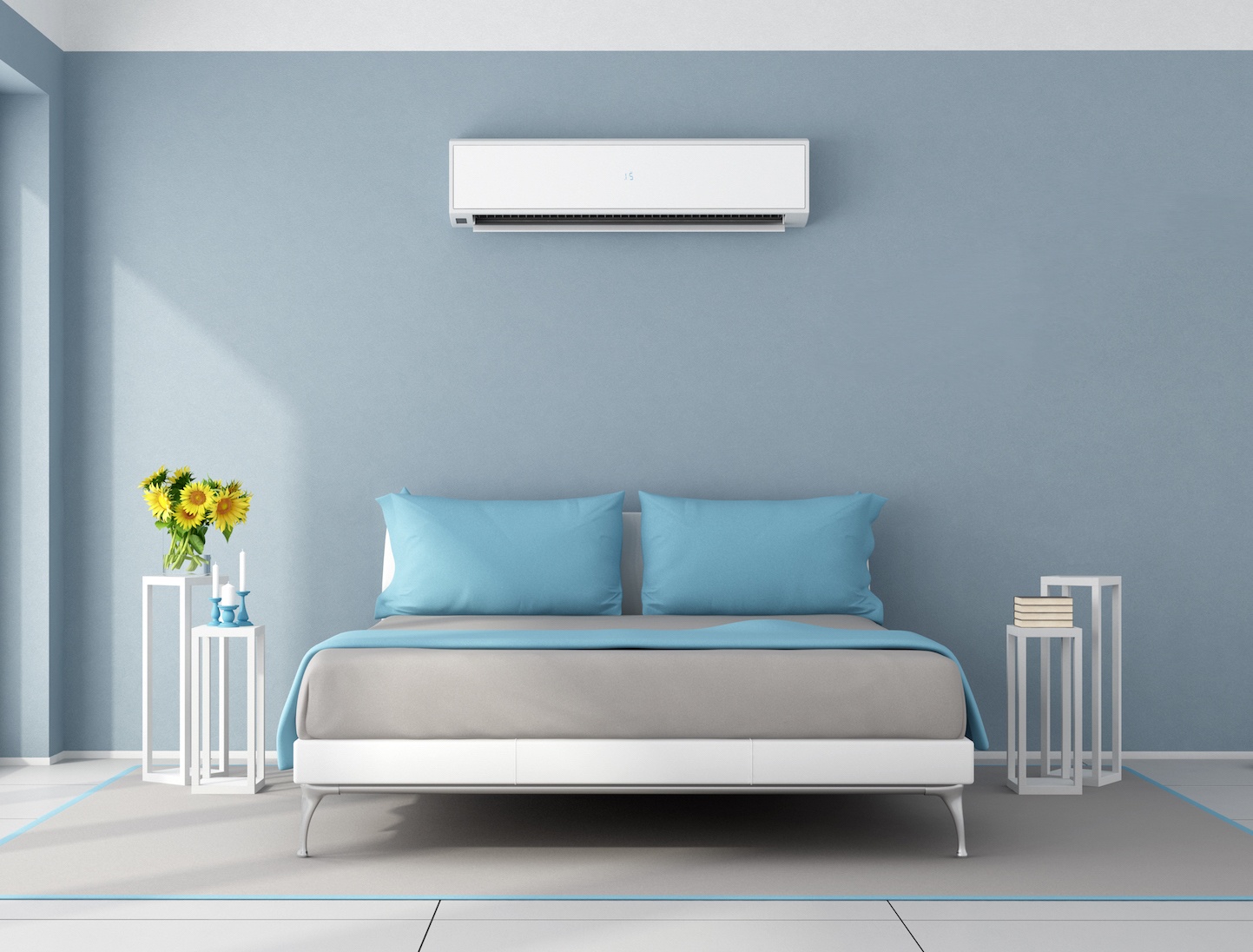 Temperature control in bedroom